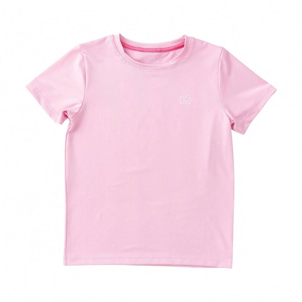 NEW PRODOH girls pro performance short sleeve t-shirt in pink frosting